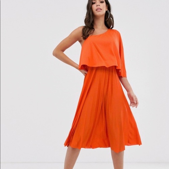 🍊ASOS one shoulder dress🍊 - Picture 2 of 5